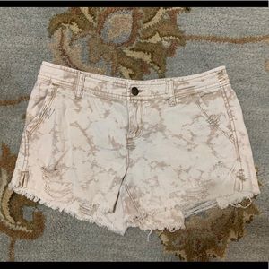 Free People Tan/Cream Shorts